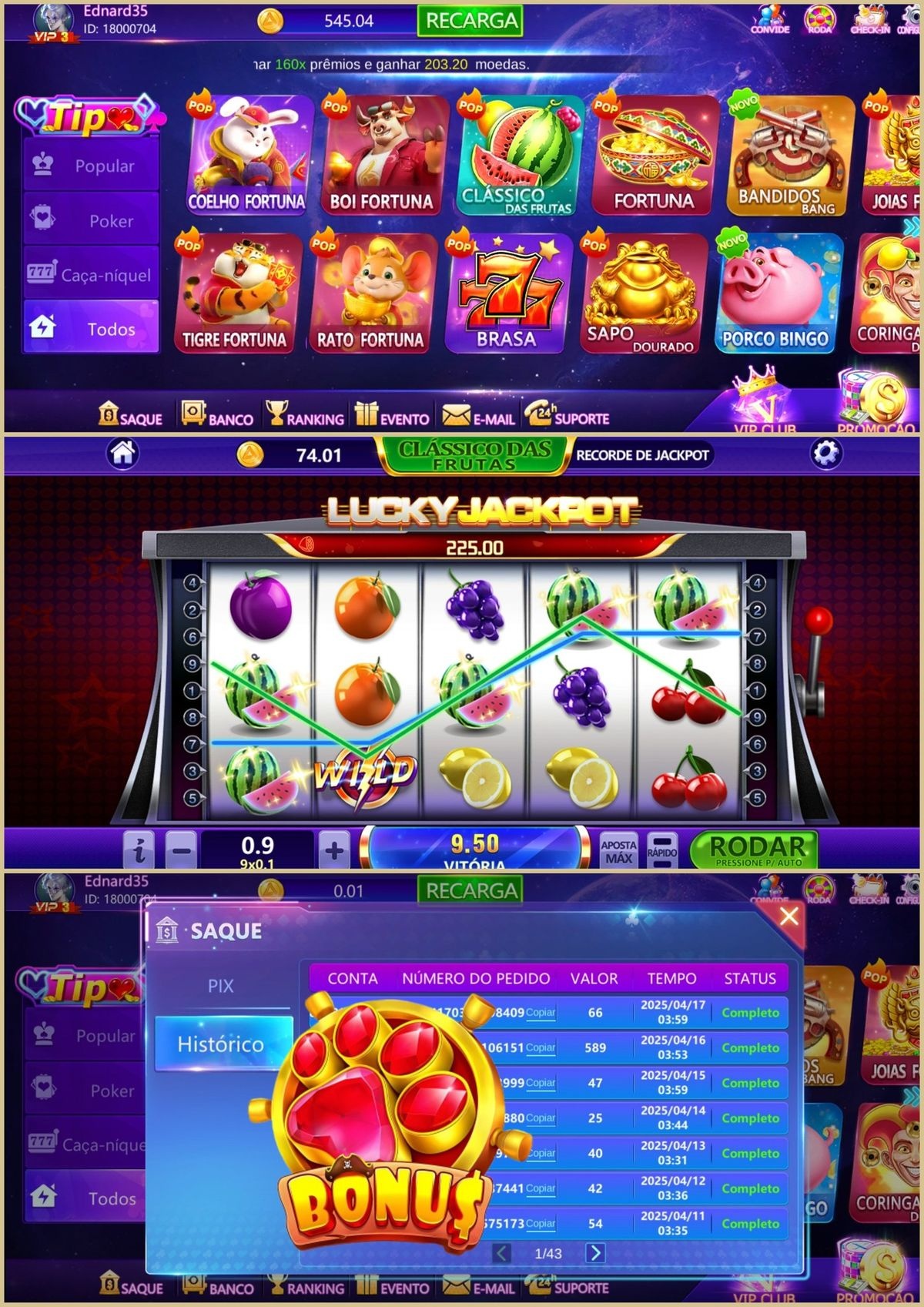 casino of gold login