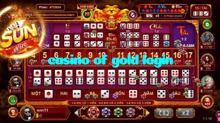 casino of gold login